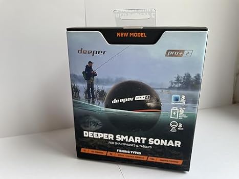 Deeper PRO+ 2 Sonar Fish Finder - Portable Fish Finder and Deeper PRO+ 2 Sonar Fish Finder - Portable Fish Finder and